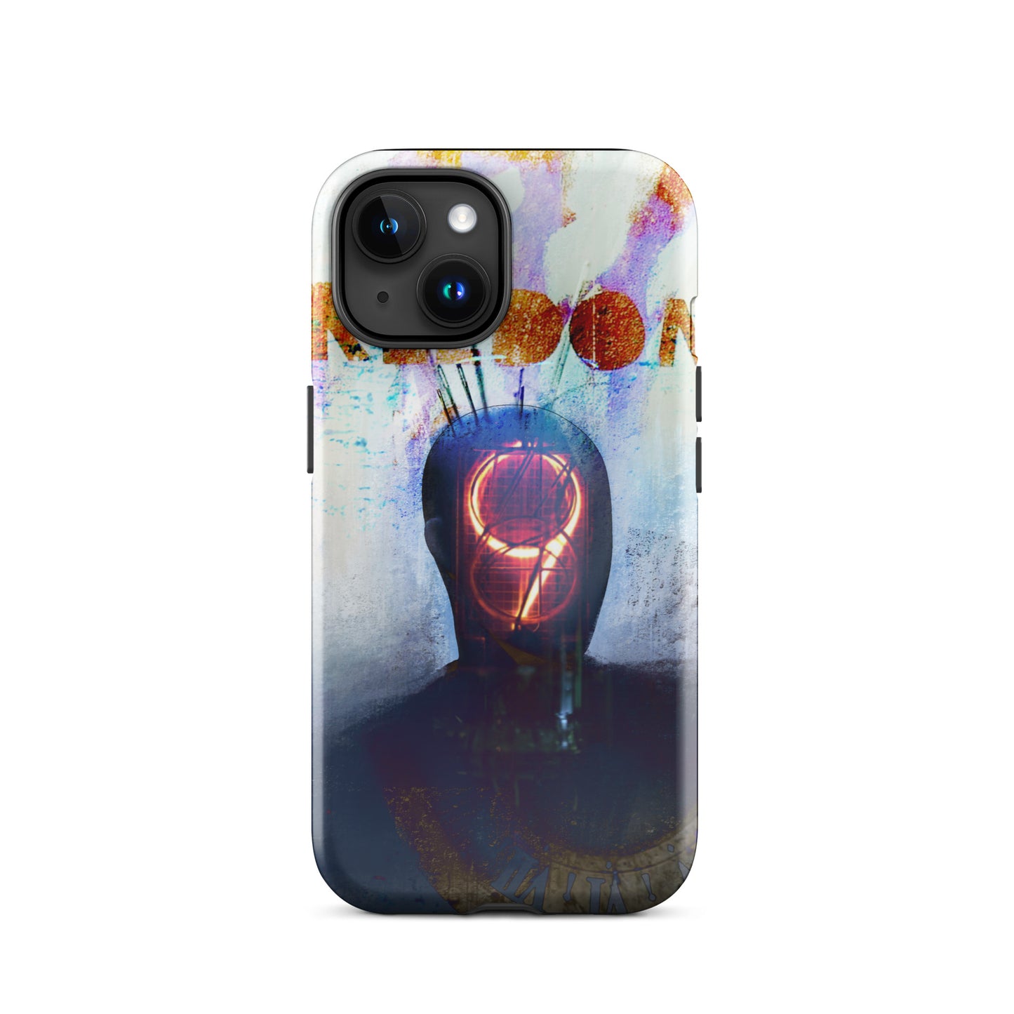 1022: Dreamcatchers Stitch in Nine Abstract Tough Case for iPhone® (for models 11-15)