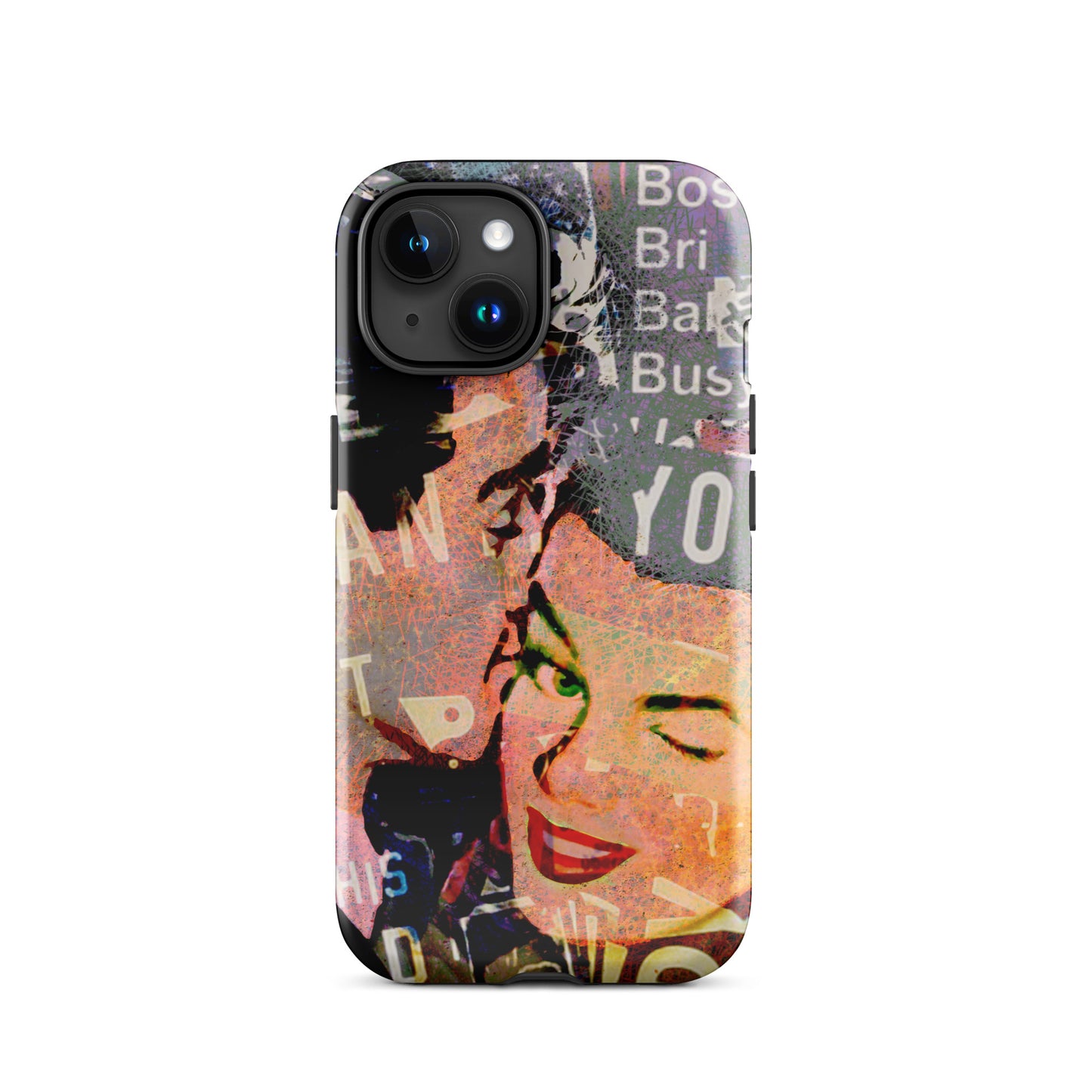 1049: Wink, Neon Love Series Wink Tough Case for iPhone® (for models 11-15)