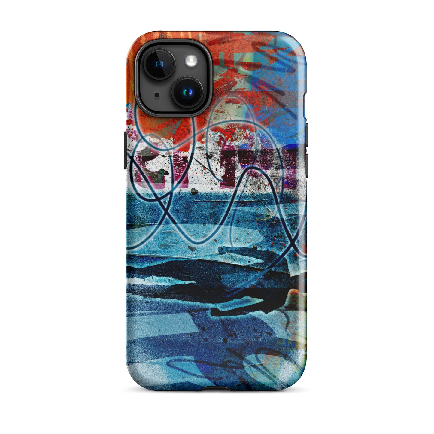 1020: Dreamcatchers Series Surreal Abstract Tough Case for iPhone® (for models 11-15)