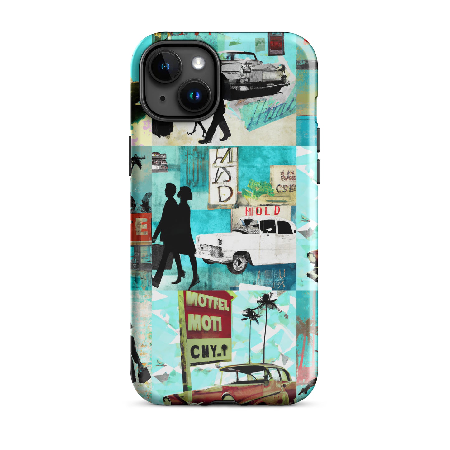 1052: Road Trip, Route 66 Series, Tough Case for iPhone® (for models 11-15)