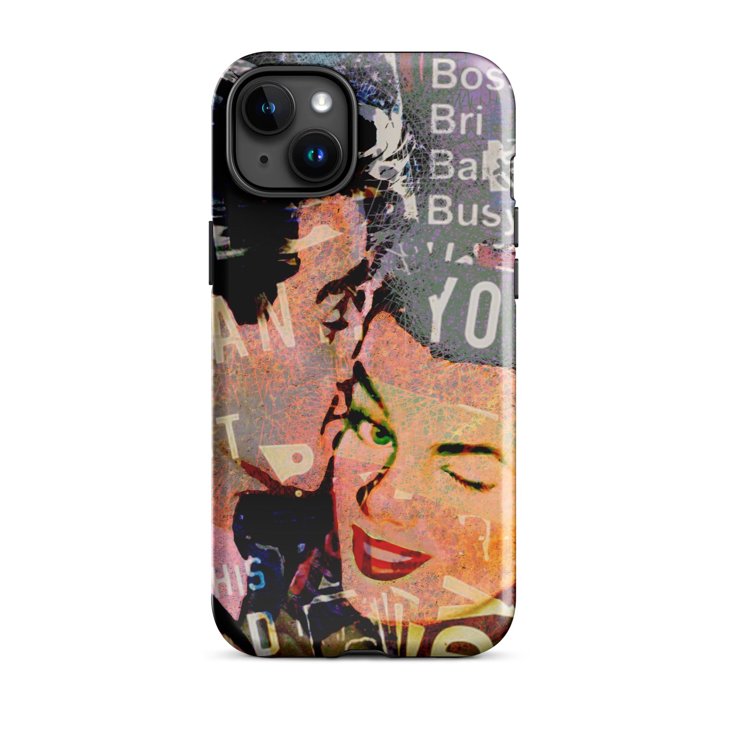 1049: Wink, Neon Love Series Wink Tough Case for iPhone® (for models 11-15)