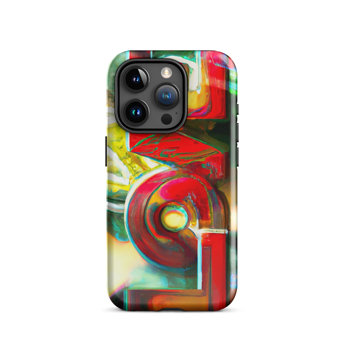 1040: Love, Abstracts Tough Case for iPhone® (for models 11-15)