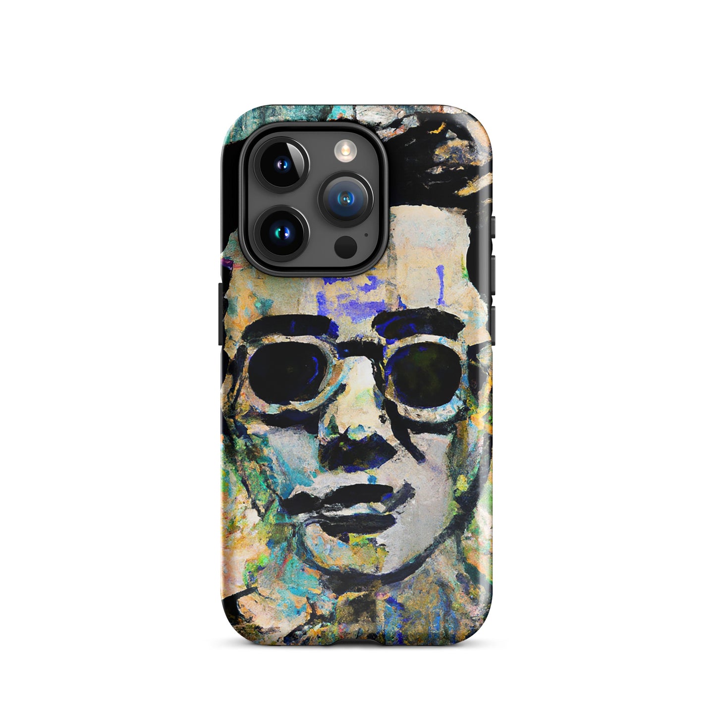 1064: Urban Vibes, Portrait, Abstract, Tough Case for iPhone® (for models 11-15)