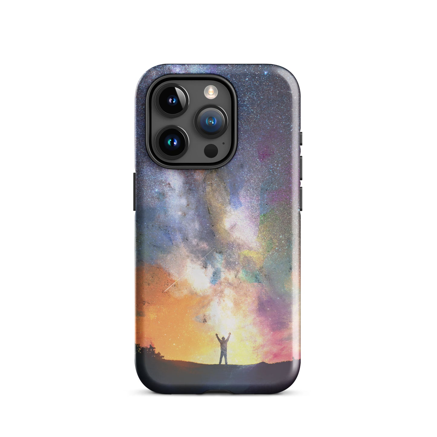 1009: Celestials Galaxy Tough Case for iPhone® (for models 11-15)