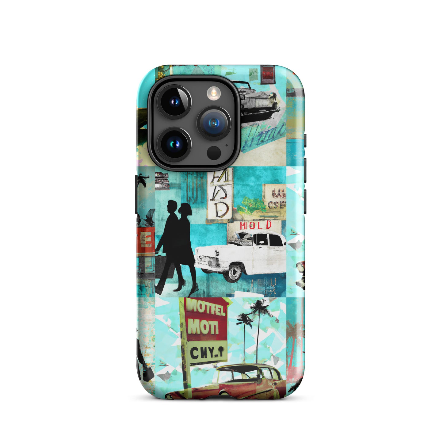 1052: Road Trip, Route 66 Series, Tough Case for iPhone® (for models 11-15)