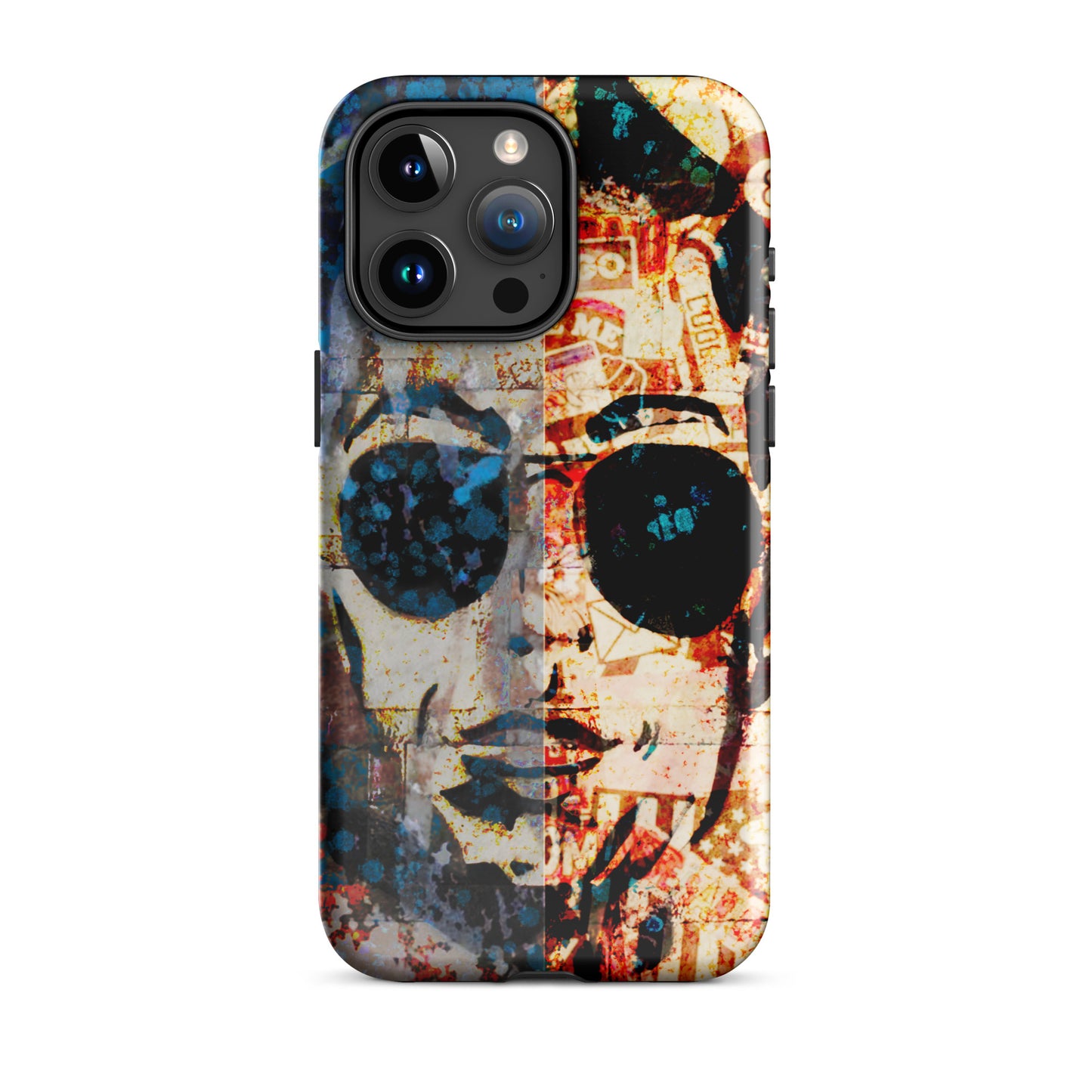 1065: Urban Vibes, Portrait, Abstract, Tough Case for iPhone® (for models 11-15)