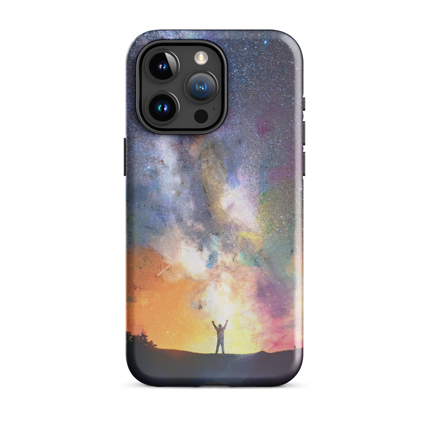 1009: Celestials Galaxy Tough Case for iPhone® (for models 11-15)