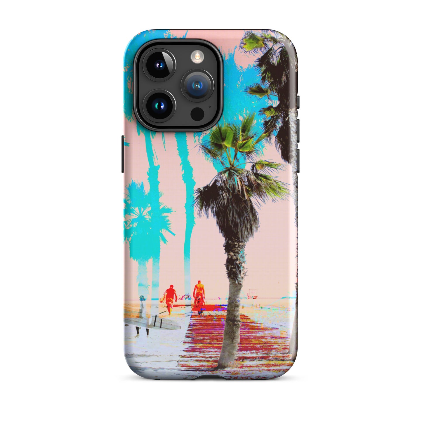 1055: Santa Monica Boardwalk, Beach Life, Photo Art Tough Case for iPhone® (for models 11-15)