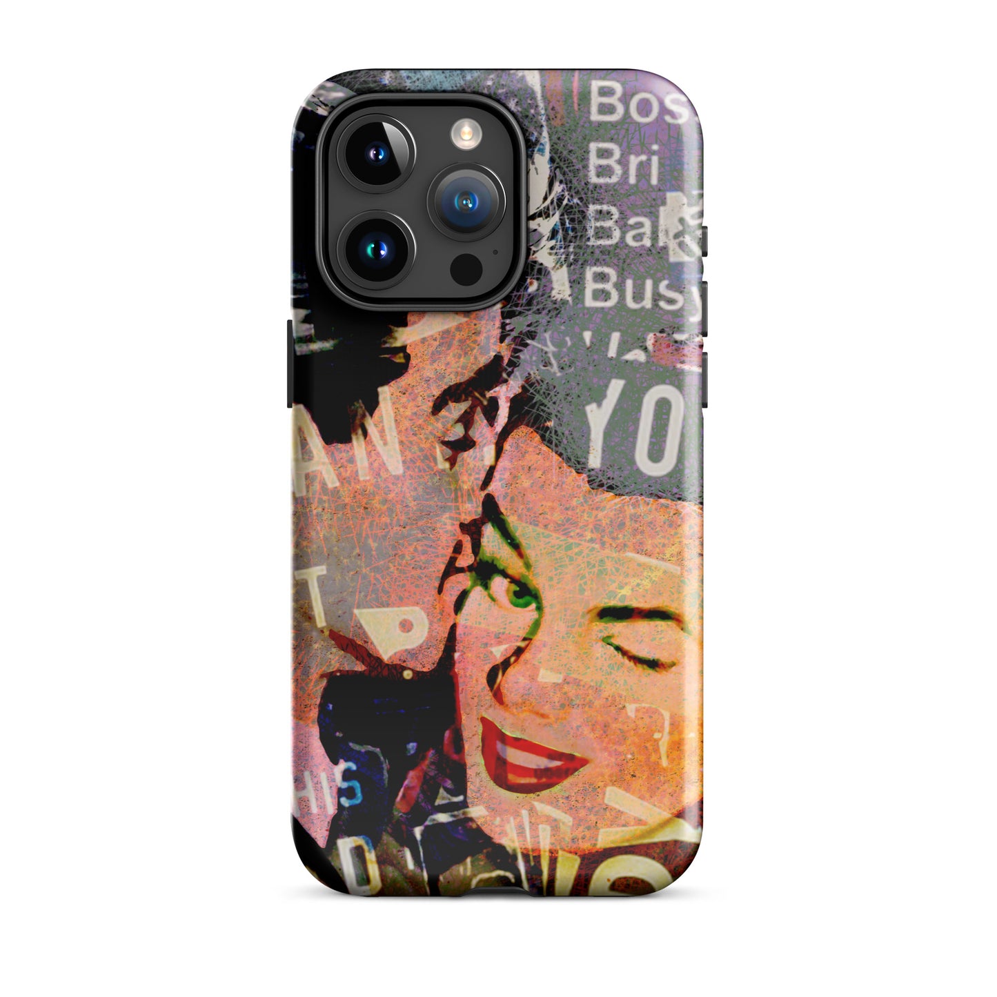 1049: Wink, Neon Love Series Wink Tough Case for iPhone® (for models 11-15)