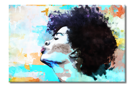 She Vibes, Digital Art, Canvas Print, High Quality Image, For Home Decor & Interior Design