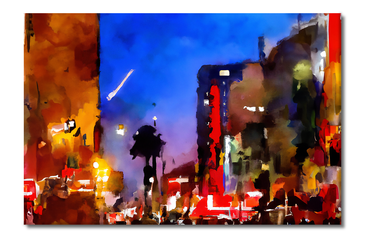 Urban Vibes, Digital Art, Canvas Print, High Quality Image, For Home Decor & Interior Design