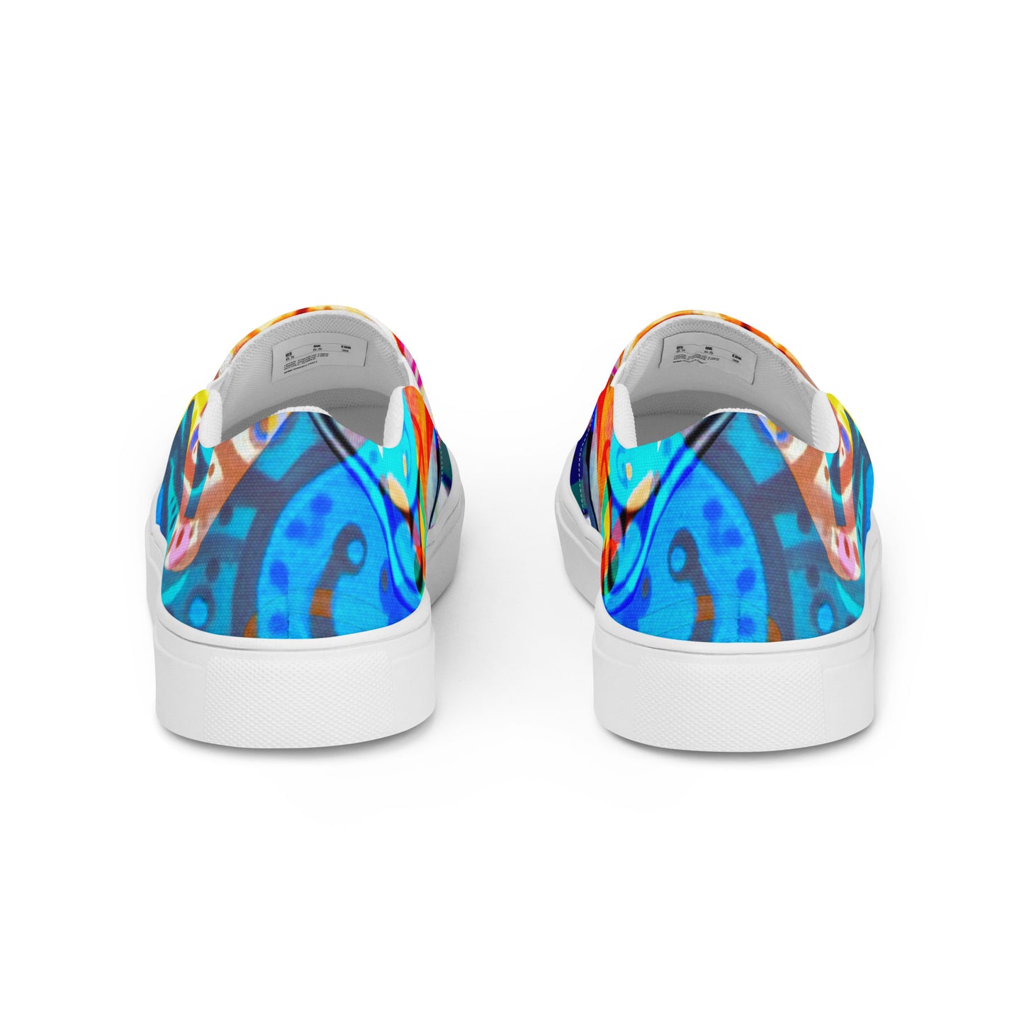 Abstract, Original Art, Women’s Slip On Canvas Shoes